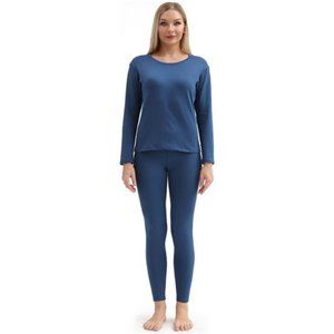 Thermal Underwear Women Ultra-Soft Long Johns Set Base Layer Skiing Winter Warm
